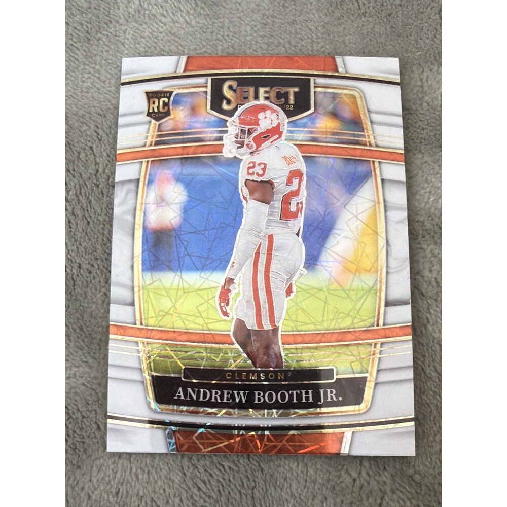 2022 Panini Select Draft Picks - Concourse Andrew Booth Jr. #27 White Lazer...